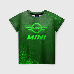 Детская футболка Mini - green gradient