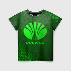 Детская футболка Daewoo - green gradient