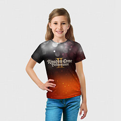 Футболка детская Kingdom Come Deliverance 2 logo, цвет: 3D-принт — фото 2