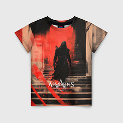 Футболка детская Assassins Creed poster style, цвет: 3D-принт