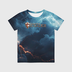 Футболка детская Stronghold сrusader крестоносец бури, цвет: 3D-принт