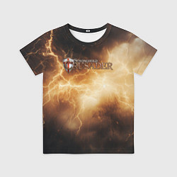 Футболка детская Stronghold сrusader лого и гром, цвет: 3D-принт