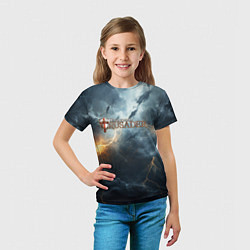 Футболка детская Stronghold сrusader крестовый гром, цвет: 3D-принт — фото 2