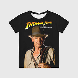 Футболка детская Indiana Jones and the Great Circle, цвет: 3D-принт