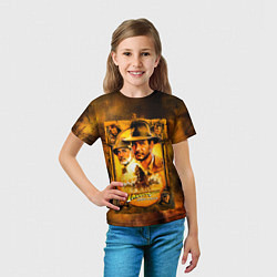 Футболка детская Indiana Jones and raiders of lost ark, цвет: 3D-принт — фото 2