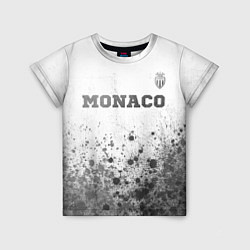 Детская футболка Monaco - white gradient посередине