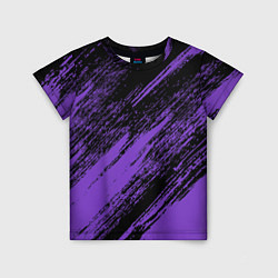 Футболка детская The color is purple and black, цвет: 3D-принт