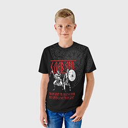 Футболка детская Славяне братья, цвет: 3D-принт — фото 2