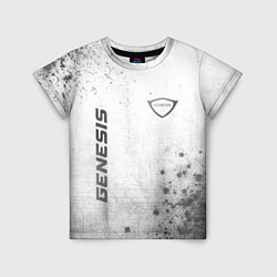 Футболка детская Genesis - white gradient вертикально, цвет: 3D-принт