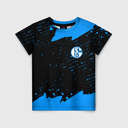 Детская футболка Schalke 04 fc blue color