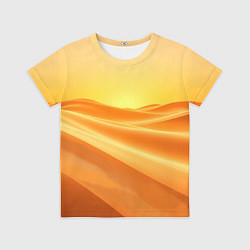 Футболка детская Золотые пески, цвет: 3D-принт