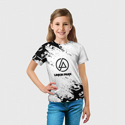 Футболка детская Marshmello x Linkin park, цвет: 3D-принт — фото 2