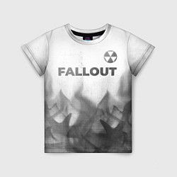 Футболка детская Fallout - white gradient посередине, цвет: 3D-принт
