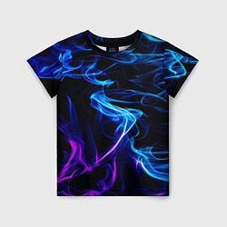 Детская футболка Color blue pink