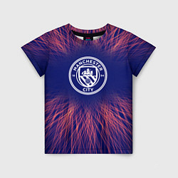 Детская футболка Manchester City red energy