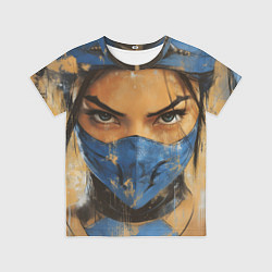 Детская футболка Китана портрет