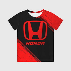 Футболка детская Honda - red gradient, цвет: 3D-принт