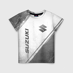 Футболка детская Suzuki - white gradient вертикально, цвет: 3D-принт