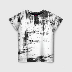 Футболка детская Color black and white, цвет: 3D-принт