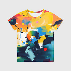 Детская футболка Абстракция в деталях