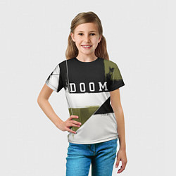 Футболка детская Doom The Dark Ages, цвет: 3D-принт — фото 2