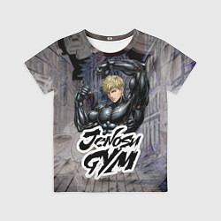 Футболка детская Генос gym, цвет: 3D-принт