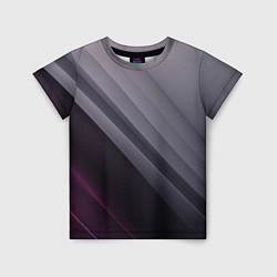 Футболка детская Color black grey, цвет: 3D-принт