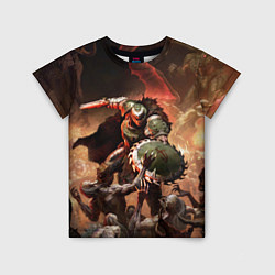 Футболка детская Doom dark ages, цвет: 3D-принт