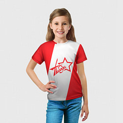Футболка детская Победа 9 мая звезда, цвет: 3D-принт — фото 2