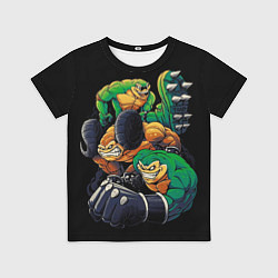 Футболка детская Battletoads trio, цвет: 3D-принт
