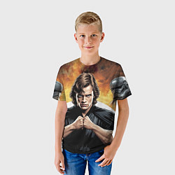 Футболка детская Энакин скайуокер star wars, цвет: 3D-принт — фото 2