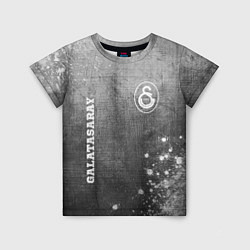 Футболка детская Galatasaray - grey gradient вертикально, цвет: 3D-принт