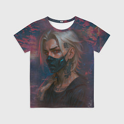 Футболка детская Мужчина в маске, цвет: 3D-принт