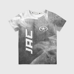 Футболка детская JAC - grey gradient вертикально, цвет: 3D-принт