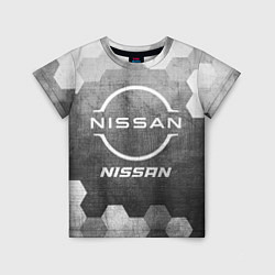 Футболка детская Nissan - grey gradient, цвет: 3D-принт