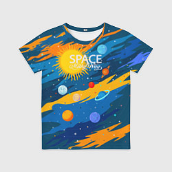 Детская футболка Млечный путь -наш дом