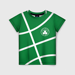 Футболка детская Boston Celtics green, цвет: 3D-принт