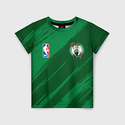Футболка детская Boston Celtics NBA basketball, цвет: 3D-принт