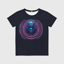 Футболка детская Магическая сова, цвет: 3D-принт