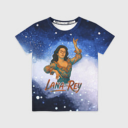 Футболка детская Lana Del Rey танцует, цвет: 3D-принт