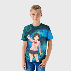 Футболка детская Сиратори Айра - знак стоп, цвет: 3D-принт — фото 2