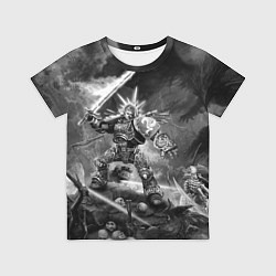 Детская футболка Робаут Жиллиман - Ультрамарины Warhammer