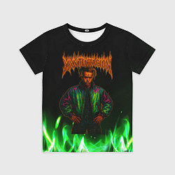 Футболка детская XXXTentacion hardcore, цвет: 3D-принт