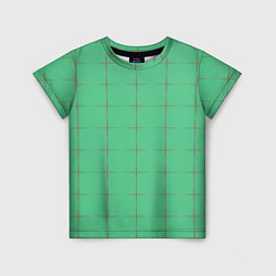 Футболка детская Color green stripes, цвет: 3D-принт