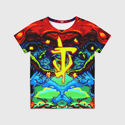 Футболка детская Doom hyper monster, цвет: 3D-принт