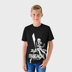 Футболка детская Ичиго с мечом - Блич, цвет: 3D-принт — фото 2