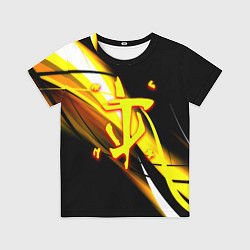 Футболка детская Doom геометрия из полос, цвет: 3D-принт