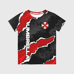 Футболка детская Umbrella corp - разрывы, цвет: 3D-принт