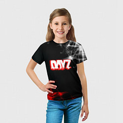 Футболка детская Dayz световые краски, цвет: 3D-принт — фото 2