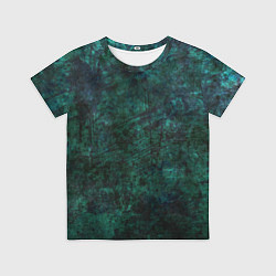 Детская футболка Абстракция - malachite slice